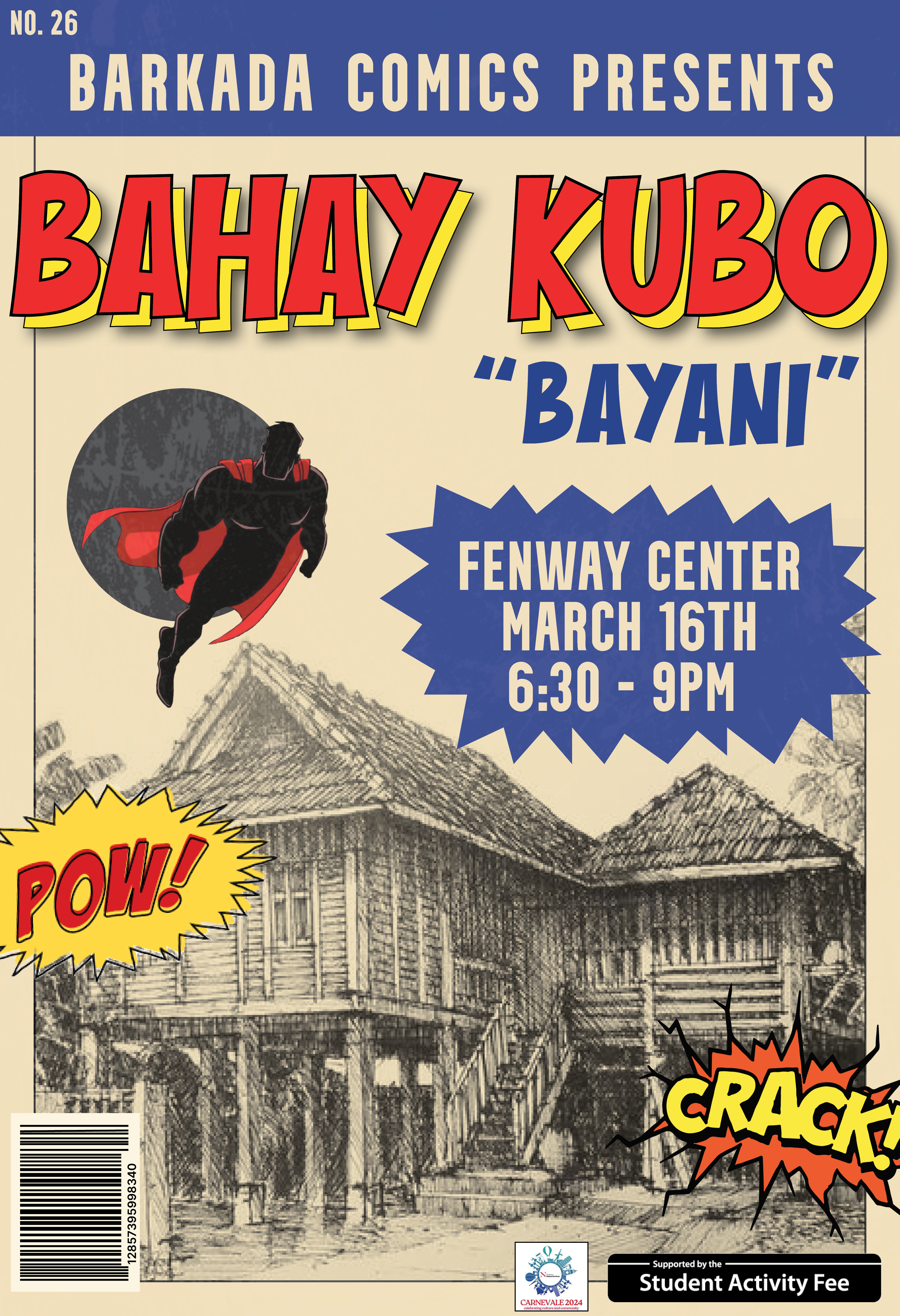 Bahay Kubo vertical poster