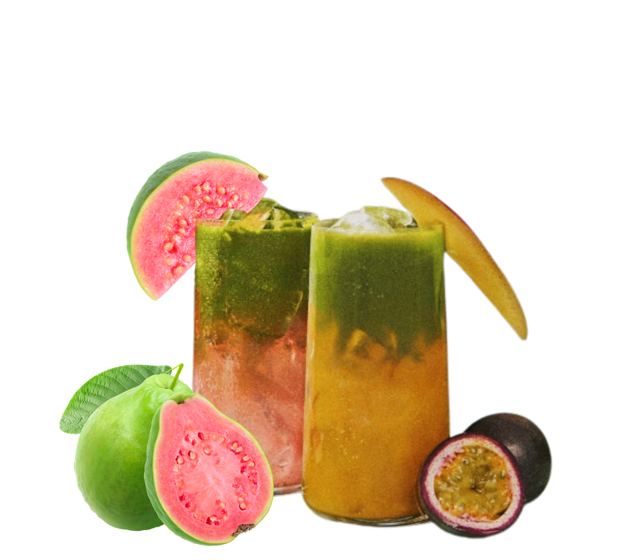 Guava Matcha Spritz