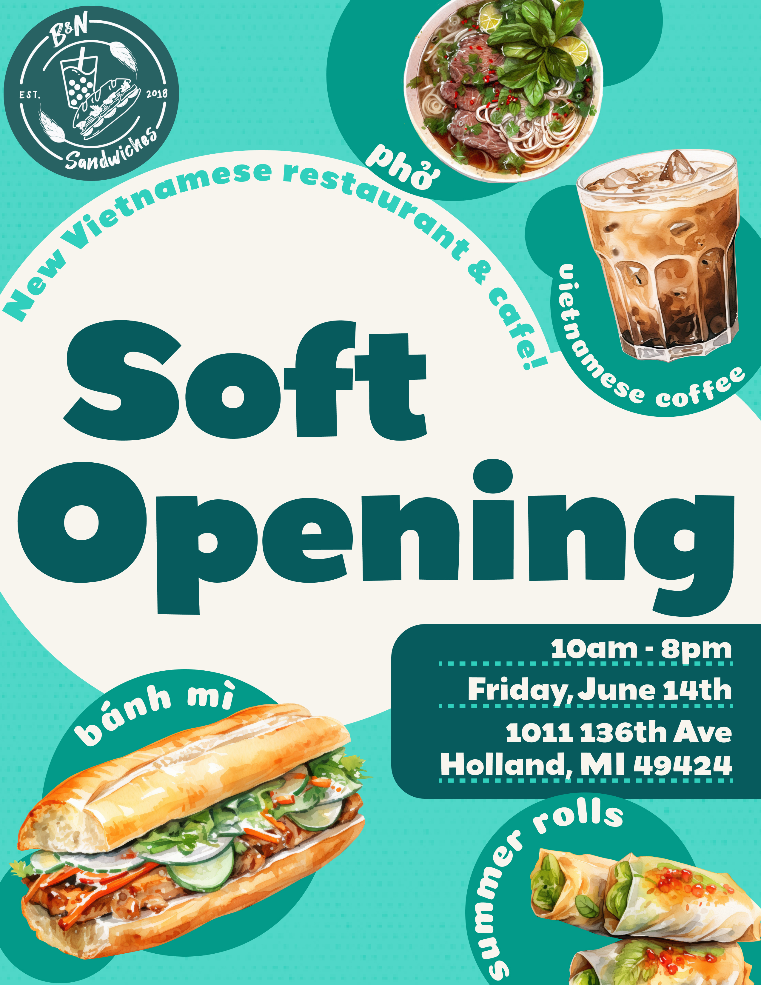 B&N Sandwiches Poster