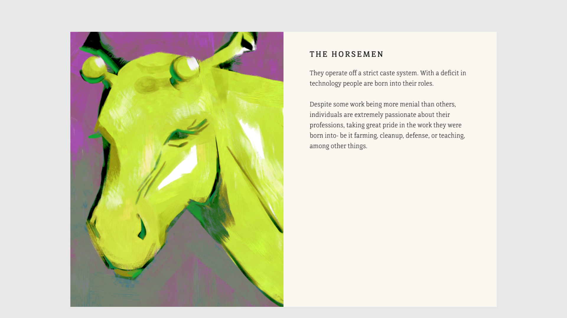 The Horsemen entry