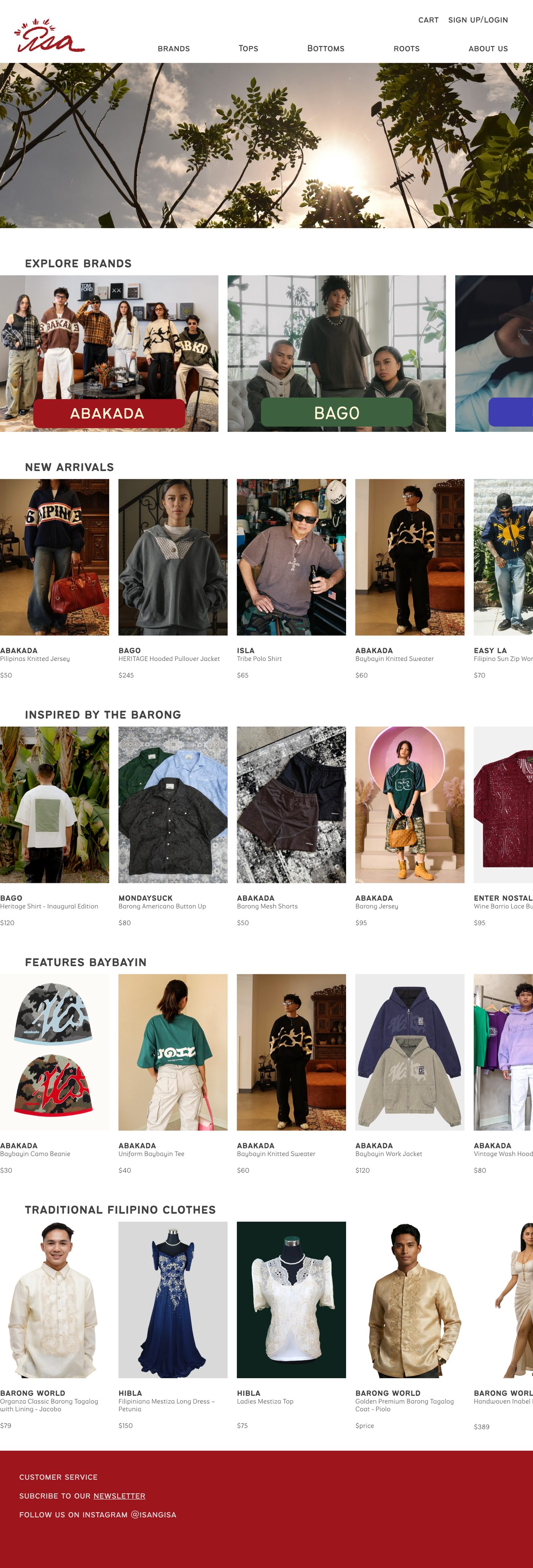 ISA home page