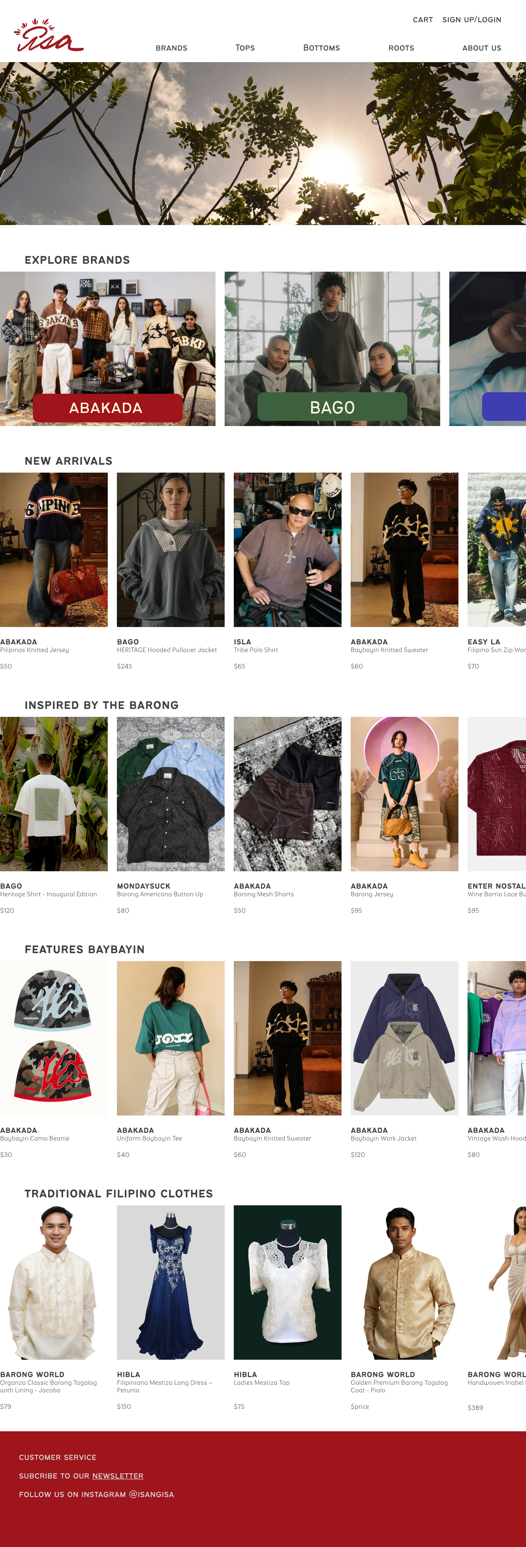 ISA home page