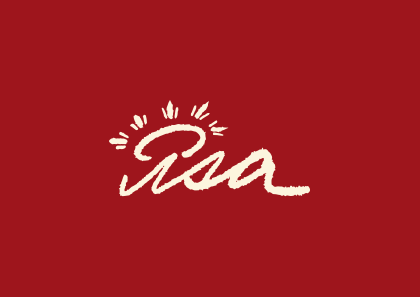 ISA crimson thank you card front