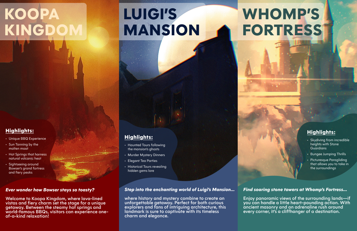Trifold brochure back
