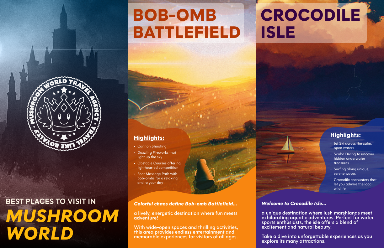 Trifold brochure front