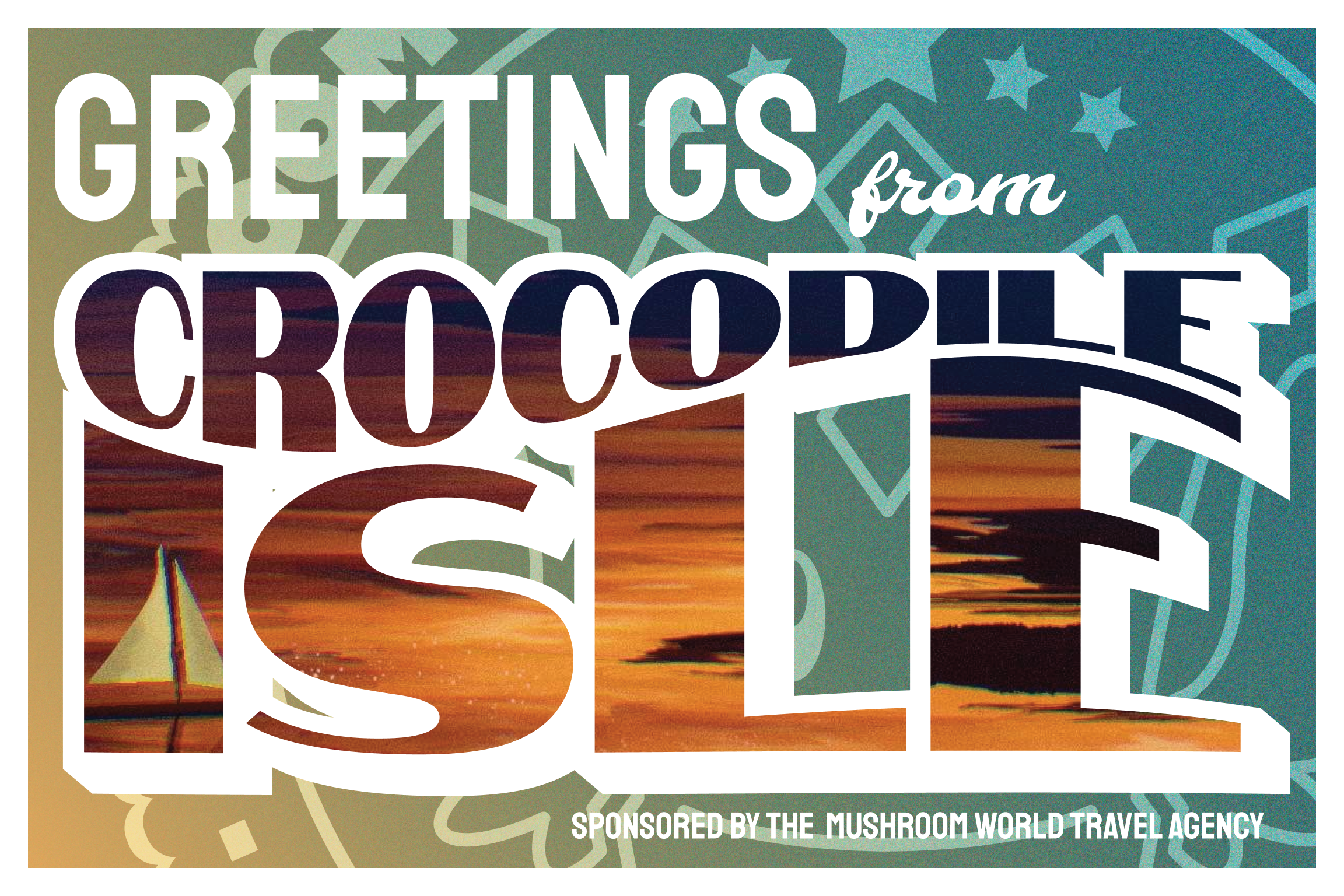 Crocodile Isle postcard